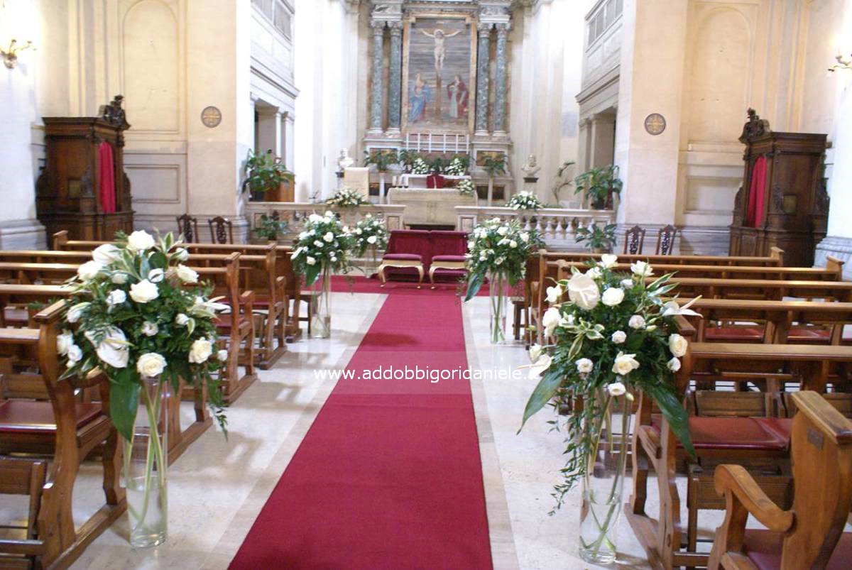Chiesa San Sebastiano Fuori Le Mura Addobbi Chiesa A Roma Addobbi Floreali Per Chiesa Fiori Per Matrimonio Bouquet Sposa Fioristi Roma